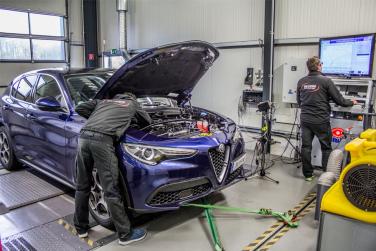 Chip tuning for the Alfa Stelvio